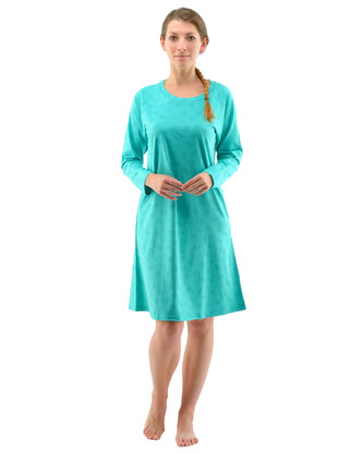 Dámská noční košile Gina zelená (19133-LMZDMZ) XL