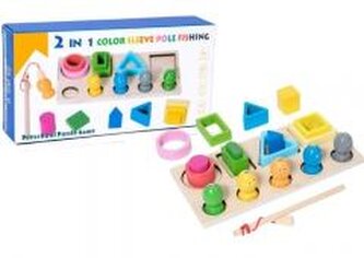 Sorter drewniany 2w1 łowieniem rybek