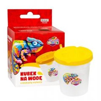 Kubek na wodę z blokadą wylania