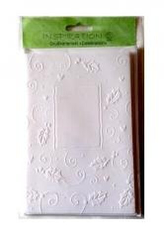 Karnety tłoczone + koperty 5szt Jemioła