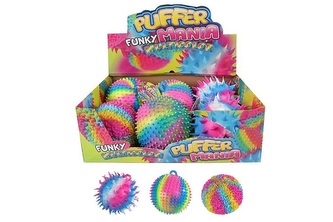 Piłka tęczowa funky mania 18cm 622171 75284