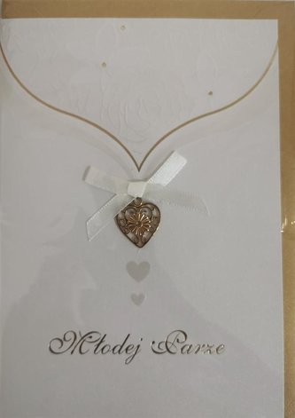 Karnet ślubny B6 Premium 28 + koperta