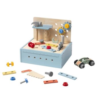 Prenosný pult s náradím