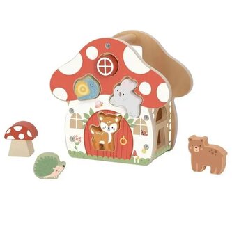 Vkladačka Tvary Domček