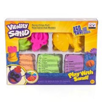 Piasek kinetyczny 450g 3 kolory