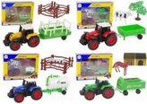 Zestaw farma traktor z akcesoriami MIX