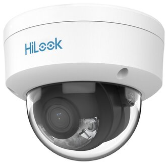 HiLook IP kamera IPC-D149HA/ Dome/ 4Mpix/ 2.8mm/ ColorVu/ Motion detection 2.0/ H.265+/ krytí IP67+IK08/ LED 30m