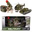 Zestaw wojskowy z czołgiem i helikopterem 5el