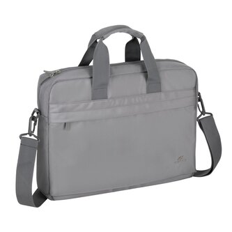 Rivacase 8234 ramenní taška na notebook 13.3 - 14", světle šedá