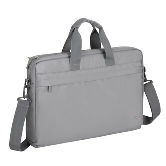 Rivacase 8235 ramenní taška na notebook 15.6", světle šedá