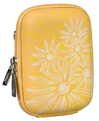 Riva Case 7023 pouzdro na fotoaparát, žluté Flowers