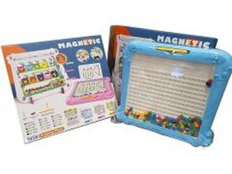 Układanka magnetyczna 2w1 10 kart w zestawie MIX