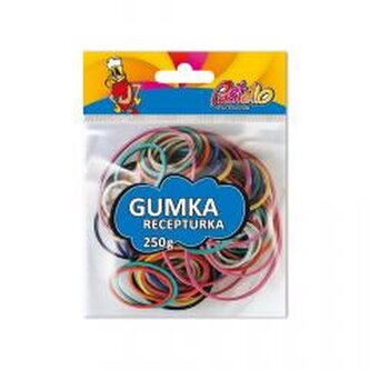 Gumki recepturki 250g mix kolorów
