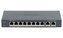 Hikvision DS-3E1510P-EI - Smart managed switch 8x Gb PoE + 2x Gb Uplink RJ-45, 110W, Super PoE - dosah až 300m