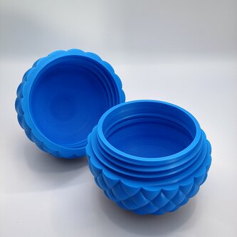 Dračí vejce - Modré uzavíratelné Velikost Maxi