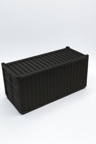Organizér - Černý lodní kontejner Velikost Maxi