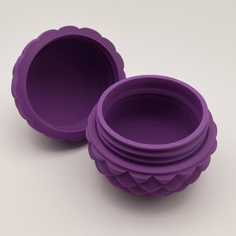 Dračí vejce - Fialové uzavíratelné Velikost Maxi