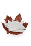 Miska javorový list - Metalická bronz Velikost Mini