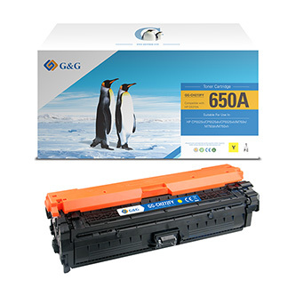 G&G kompatibilní toner s HP CE272A, NT-CH272FY, HP 650A, yellow, 15000str.