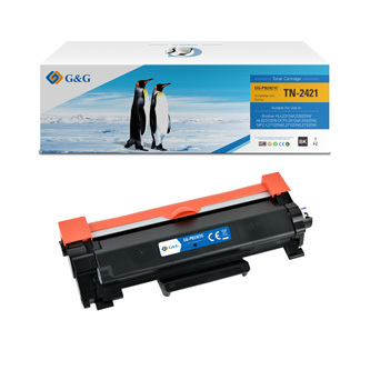G&G kompatibilní toner s Brother TN2421, NT-PB2421C, black, 3000str.
