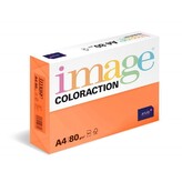 Xerografický papír Coloraction, Amsterdam, A4, 80 g/m2, cihlově oranžový, 500 listů, vhodný pro inkoustový tisk