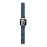 Epico Magnetic+ silikonový řemínek pro Apple Watch 42/41/40/38mm modrý