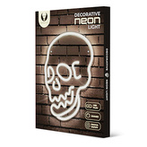Neon PLEXI LED SKULL white FPNE07X Forever Light