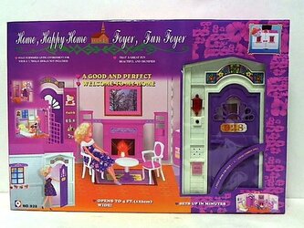 Domek dla lalek z gongiem G047150 48193