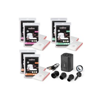 Vakuovací set s elektrickou pumpou + 6ks vakuových pytlů Aspifresh 2x (M, L, XL)