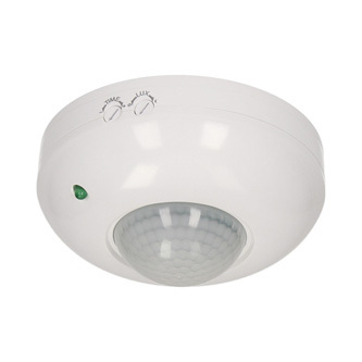 PIR motion sensor 230V 50Hz, 6m, max. 1200W, bílá, ORNO, 360°, IP20, infračervený