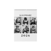 Kalendarz 2026 Zwierzęta na siedząco