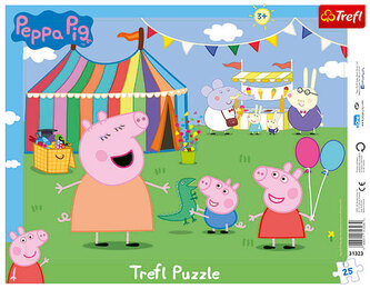Trefl Puzzle RÁMKOVÉ 25 - Peppa Pig