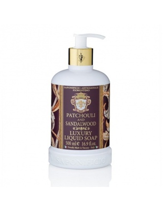 FIORENTINO: Luxusní tekuté mýdlo „Pačuli a santal“ 500ml  K3093