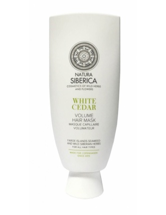 N.S. Siberie Blanche - Maska na vlasy na objem "White Cedar" 200ml NATURA SIBERICA K006
