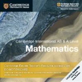 Cambridge International AS & A Level Mathematics Cambridge Elevate Teacher's Resource Access Card
