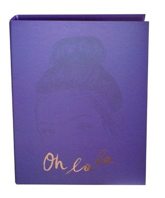 Segregator A4 fioletowy Oh la la