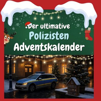 Der ultimative Polizisten-Adventskalender