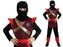 Strój Ninja Wojownik rozmiar M 120-130cm