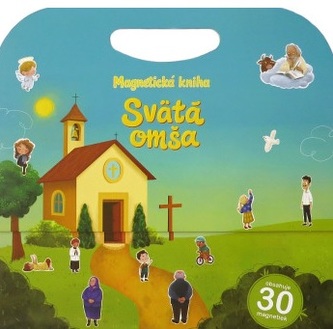 Magnetická kniha - Svätá omša (+ 30 magnetiek)