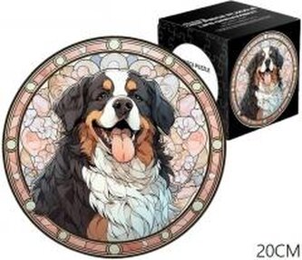 Puzzle 168el Witraż. Pies