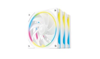 DEEPCOOL Ventilátor FD12 SE WH 3v1, 3x 120mm, ARGB, bílá