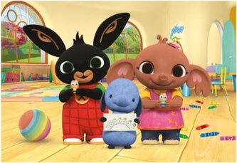 DINO Puzzle Bing maluje 24 dílků