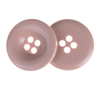 Knoflík - sada 3 ks - Starorůžová - průměr 35 mm