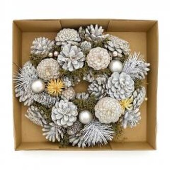 Stroik wieniec bożonarodzeniowy