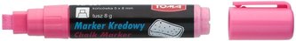 Marker kredowy 4,45 mm różowy TOMA