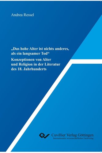 \"Das hohe Alter ist nichts anderes, als ein langsamer Tod\"