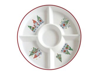 SERVÍROVACÍ TALÍŘ KRUHÝ ELFO 25,5CM