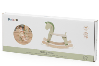 Dřevěný houpací kůň