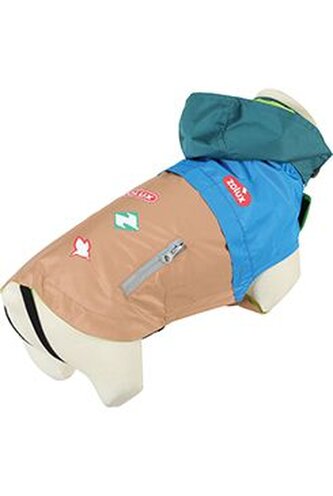 Obleček pláštěnka pro psy VINTAGE modrá 60cm Zolux