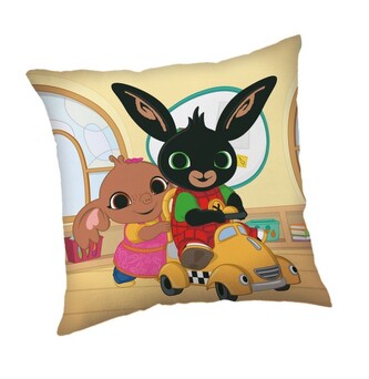 JERRY FABRICS Polštářek Bing Lets Play  Polyester, 40/40 cm